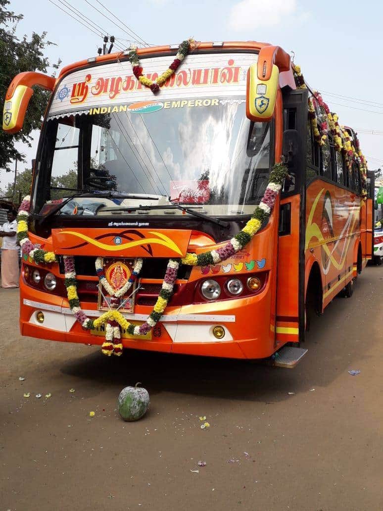 Sri Alagarmalaiyan Transport Air Conditioned Air Bus